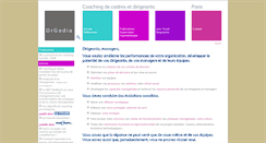 Desktop Screenshot of orgadia.fr