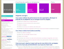 Tablet Screenshot of orgadia.fr